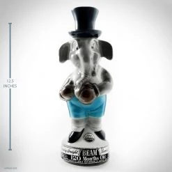 RARE-T Boxing Elephant Vintage Whiskey Decanter