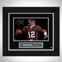 RARE-T Tom Brady Tampa Bay Buccaneers Photo Limited Signature Edition Studio Licensed Custom Frame