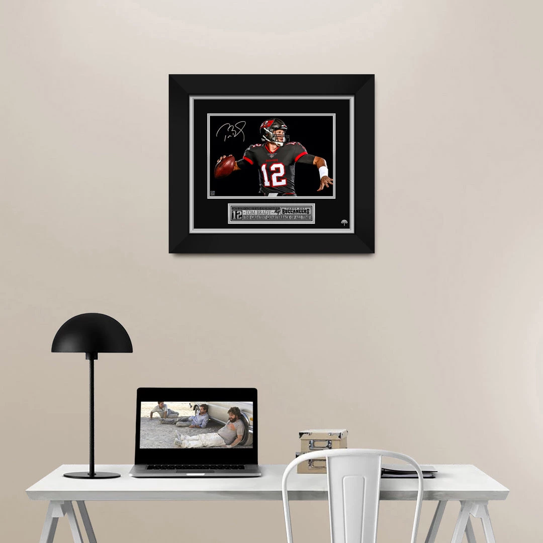 RARE-T Tom Brady Tampa Bay Buccaneers Photo Limited Signature Edition Studio Licensed Custom Frame 3 RARE-T Tom Brady Tampa Bay Buccaneers Photo Limited Signature Edition Studio Licensed Custom Frame