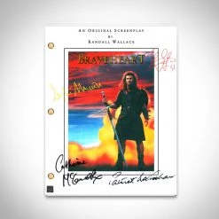 RARE-T Braveheart Movie Script Limited Signature Edition Studio Licensed Custom Frame