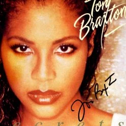 RARE-T Toni Braxton - Secrets LP Cover Limited Signature Edition Studio Licensed Custom Frame