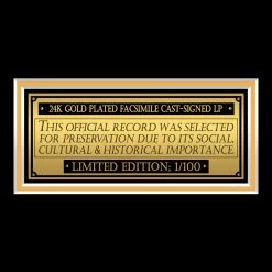 RARE-T Limited Edition Frames The Breakfast Club Gold LP Limited Signature Edition Studio Licensed Custom Frame