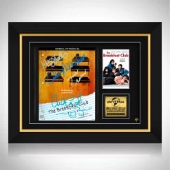 RARE-T Limited Edition Frames The Breakfast Club Script Limited Signature Edition Studio Licensed Custom Frame