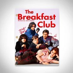 G.R.O. Limited Edition Frames The Breakfast Club Script Limited Signature Edition Studio Licensed Custom Frame