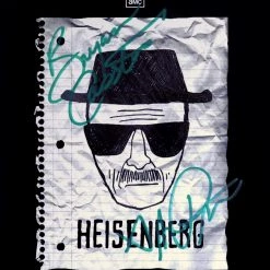 APW Breaking Bad - Hand-Signed Script By Bryan Cranston & Aaron Paul Custom Frame Signed Memorabilia 13 APW Breaking Bad - Hand-Signed Script By Bryan Cranston & Aaron Paul Custom Frame Signed Memorabilia