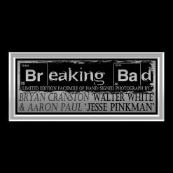 RARE-T Breaking Bad Photo Limited Signature Edition Studio Licensed Custom Frame Limited Edition Frames
