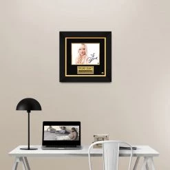 RARE-T Limited Edition Frames Britney Spears Photo Limited Signature Edition Studio Licensed Custom Frame
