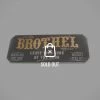 RARE-T Brothel Gold Leaf Traditional Wood Plank Sign