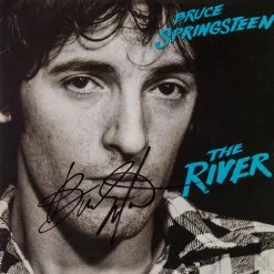 Rare-T Limited Edition Frames Bruce Springsteen The River Gold LP Limited Signature Edition Studio Licensed Custom Frame