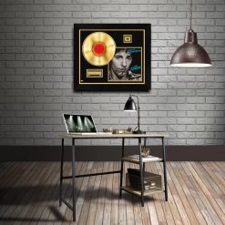 Rare-T Limited Edition Frames Bruce Springsteen The River Gold LP Limited Signature Edition Studio Licensed Custom Frame