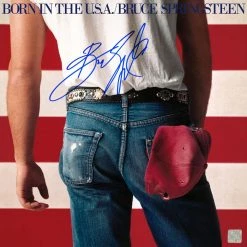 RARE-T Limited Edition Frames Bruce Springsteen Born In The USA Gold LP Limited Signature Edition Studio Licensed Custom Frame 13 RARE-T Limited Edition Frames Bruce Springsteen Born In The USA Gold LP Limited Signature Edition Studio Licensed Custom Frame