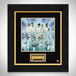 RARE-T Backstreet Boys - Millennium LP Cover Limited Signature Edition Studio Licensed Custom Frame