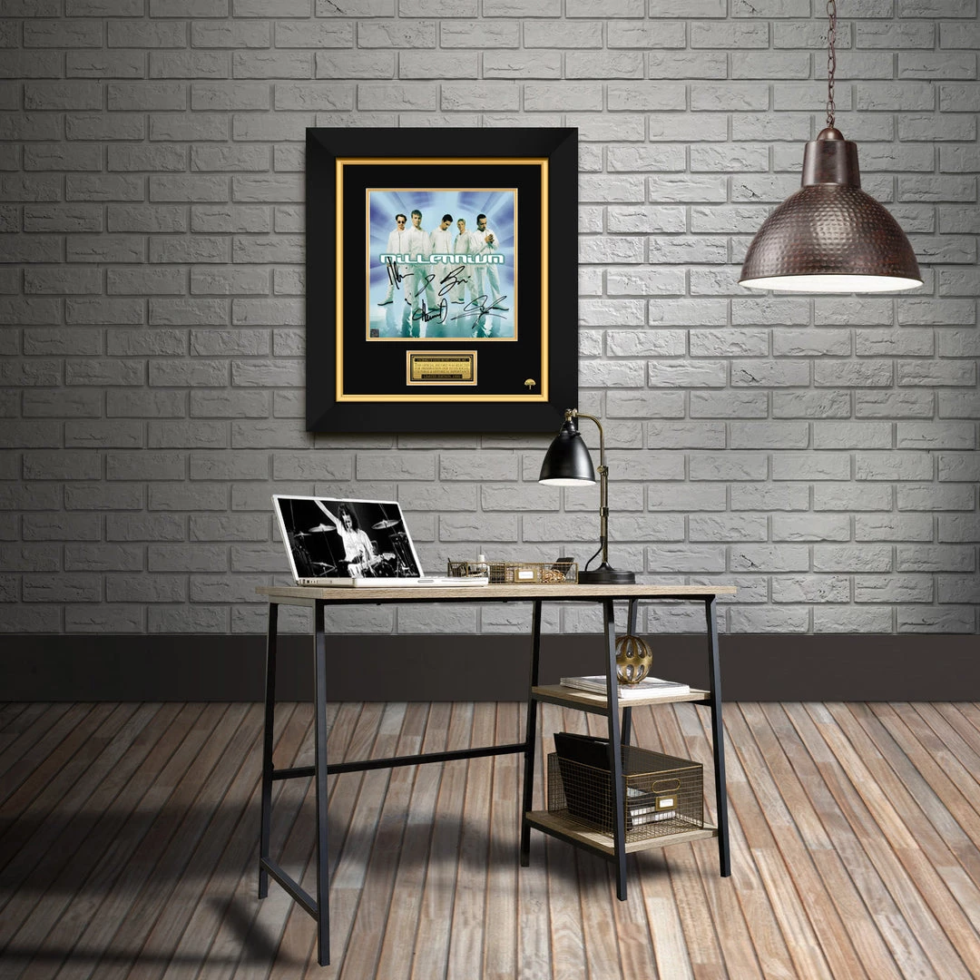 RARE-T Backstreet Boys - Millennium LP Cover Limited Signature Edition Studio Licensed Custom Frame 3 RARE-T Backstreet Boys - Millennium LP Cover Limited Signature Edition Studio Licensed Custom Frame