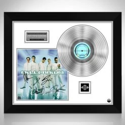 RARE-T Backstreet Boys Millennium Platinum LP Limited Signature Edition Studio Licensed Custom Frame