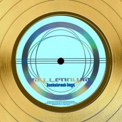 RARE-T Limited Edition Frames Backstreet Boys Millennium Gold LP Limited Signature Edition Studio Licensed Custom Frame