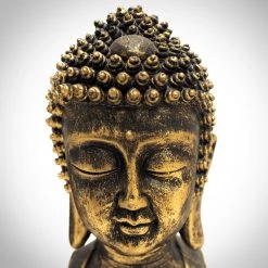 Decor L'Autre Sens Collectible Statues Buddha Head With Tea Light Tray Fine Art Statue 7 Decor L'Autre Sens Collectible Statues Buddha Head With Tea Light Tray Fine Art Statue