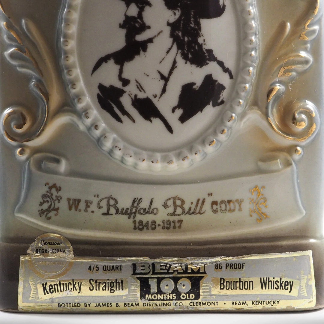RARE-T Barware & Signs Buffalo Bill Vintage 1971 Whiskey Decanter 5 RARE-T Barware & Signs Buffalo Bill Vintage 1971 Whiskey Decanter