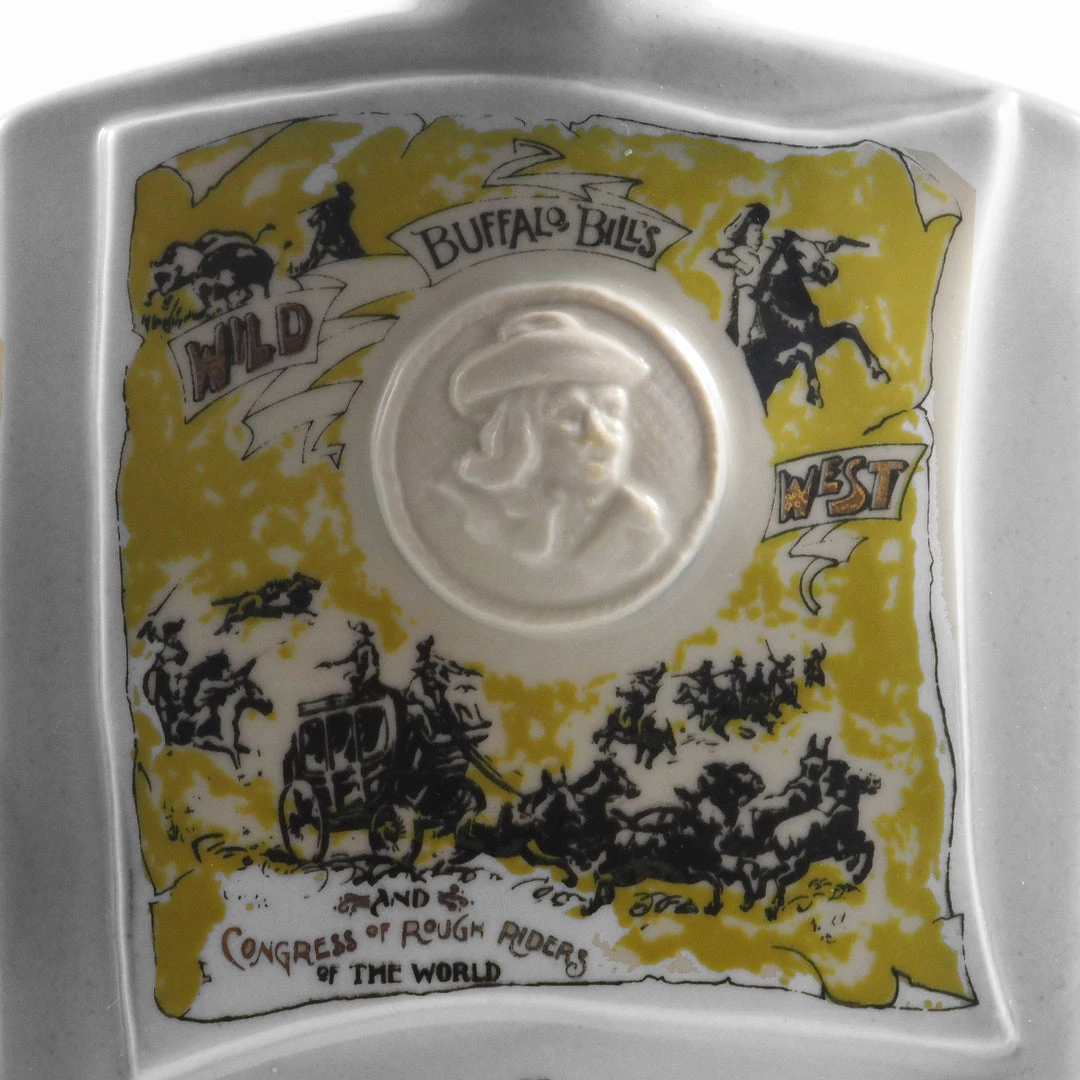 RARE-T Barware & Signs Buffalo Bill Vintage 1971 Whiskey Decanter 7 RARE-T Barware & Signs Buffalo Bill Vintage 1971 Whiskey Decanter