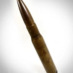 Jonathan Ancient Artifacts RA 42 Remington Arms .50 Caliber Vintage WW2 Inert Bullet Custom Museum Display