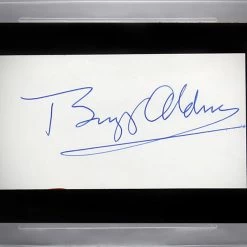 PPC Signed Memorabilia NASA Apollo 11 Beckett Certified Hand Signed Index Card By Buzz Aldrin Custom Frame 13 PPC Signed Memorabilia NASA Apollo 11 Beckett Certified Hand Signed Index Card By Buzz Aldrin Custom Frame