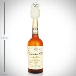 RARE-T Canadian Club- Vintage 1973 1 Gallon (Empty) Canadian Club Hiram Walker Whiskey Bottle With Pump