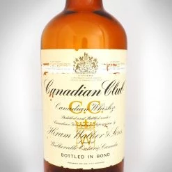 RARE-T Canadian Club- Vintage 1973 1 Gallon (Empty) Canadian Club Hiram Walker Whiskey Bottle With Pump