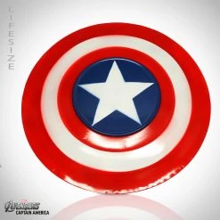 Wicked Captain America Hand Made Prop Shield Ready To Ship! 48 Hour Shipping!