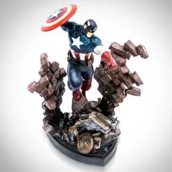 RARE-T Captain America - Marvel Avenger Limited Edition Vintage Statue Collectible Statues