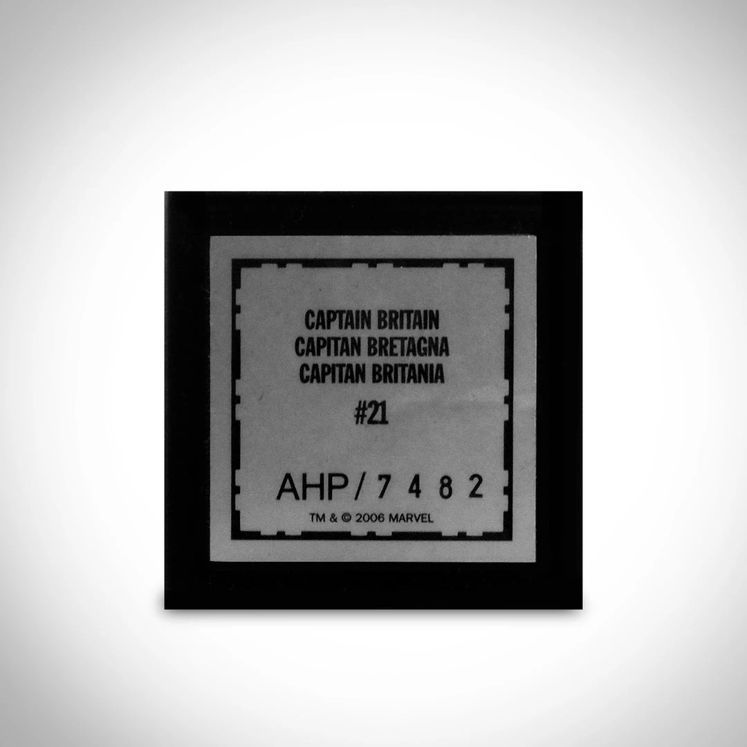 RARE-T Captain Britain- Vintage Marvel Numbered Statue/Chess Piece 9 RARE-T Captain Britain- Vintage Marvel Numbered Statue/Chess Piece