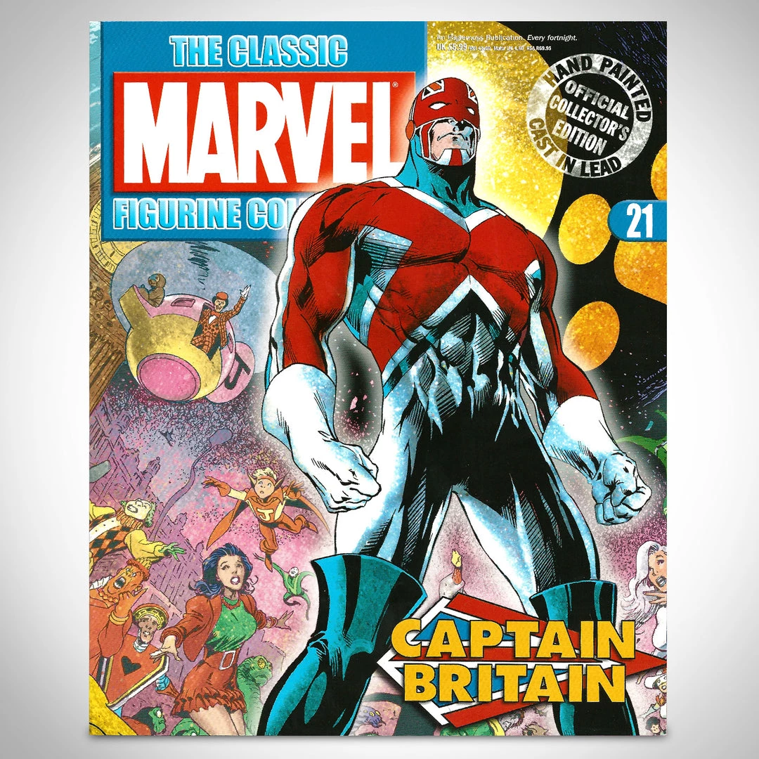 RARE-T Captain Britain- Vintage Marvel Numbered Statue/Chess Piece 2 RARE-T Captain Britain- Vintage Marvel Numbered Statue/Chess Piece