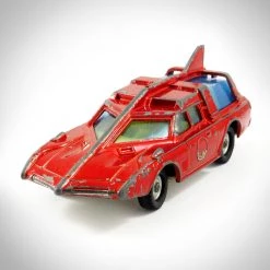 RARE-T Captain Scarlet- Generation 1 -Dinky Toys- Vintage 1968 Spectrum Red Patrol Car Custom Museum Display 10 RARE-T Captain Scarlet- Generation 1 -Dinky Toys- Vintage 1968 Spectrum Red Patrol Car Custom Museum Display