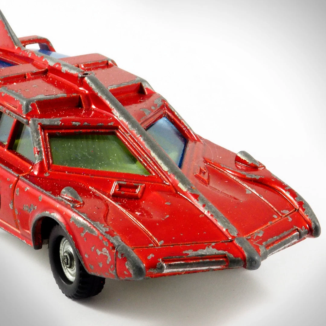 RARE-T Captain Scarlet- Generation 1 -Dinky Toys- Vintage 1968 Spectrum Red Patrol Car Custom Museum Display 5 RARE-T Captain Scarlet- Generation 1 -Dinky Toys- Vintage 1968 Spectrum Red Patrol Car Custom Museum Display