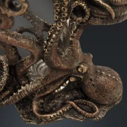 Decor L'Autre Sens Barware & Signs Octopus Spirit Glass Decanter & Shot Glasses