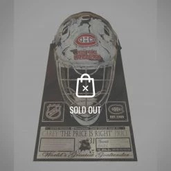 Rare-T Exclusive 'Hand-Signed Carey Price Helmet' Museum Display Sports Memorabilia