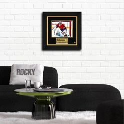 Michel Sports Memorabilia Carey Price In Net Hand-Signed Montreal Canadiens Photo Custom Frame