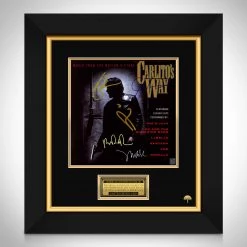 RARE-T Limited Edition Frames Carlito's Way - Soundtrack LP Cover Limited Signature Edition Studio Licensed Custom Frame
