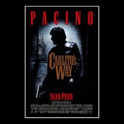 RARE-T Carlito's Way Script Limited Signature Edition Studio Licensed Custom Frame Limited Edition Frames