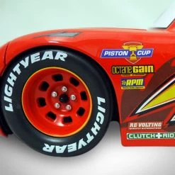 Toy Wonders Lightning McQueen Disney Pixar Cars Die Cast Car With Opening Hood Custom Museum Display