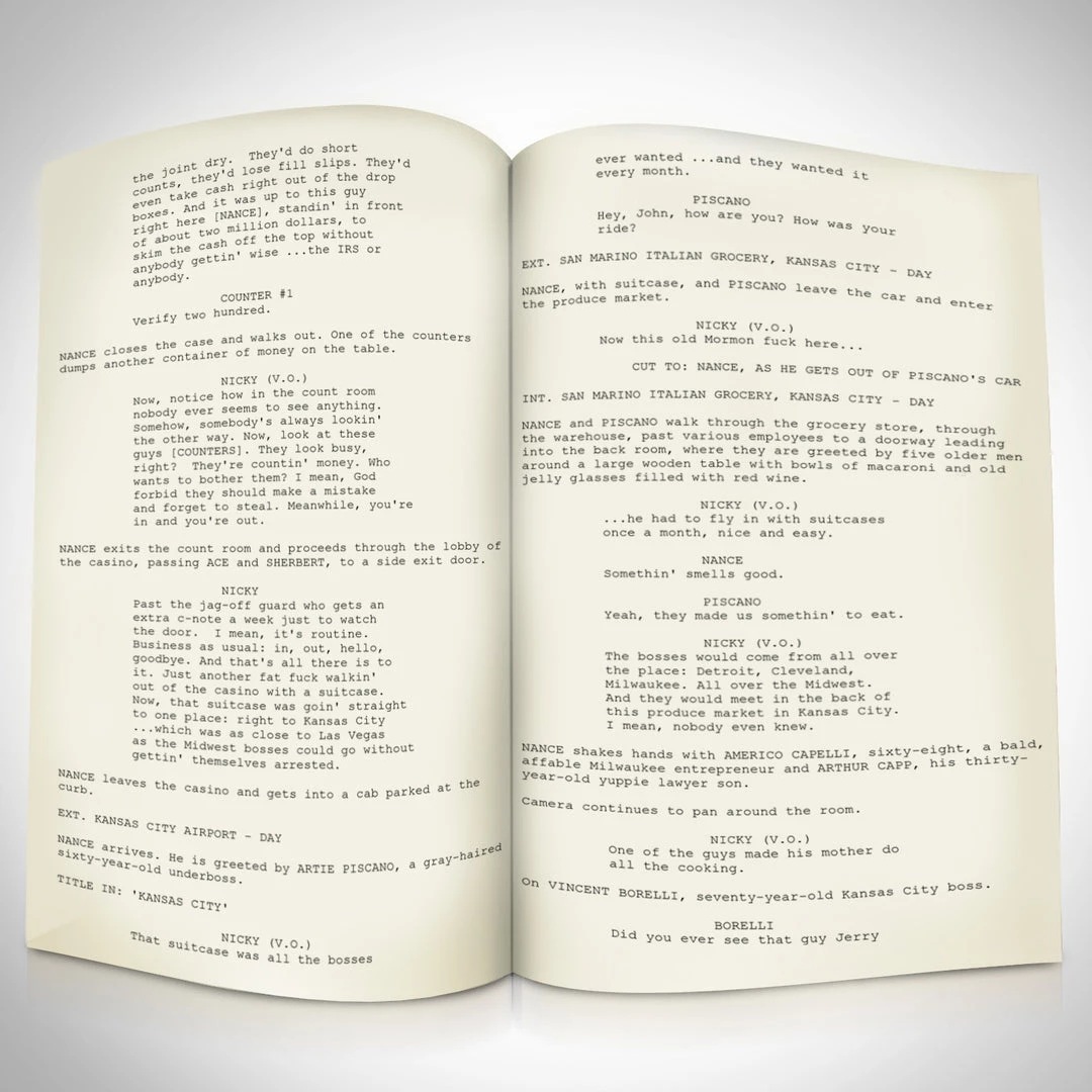 RARE-T Casino Movie Script Limited Signature Edition Studio Licensed Custom Frame Limited Edition Frames 3 RARE-T Casino Movie Script Limited Signature Edition Studio Licensed Custom Frame Limited Edition Frames