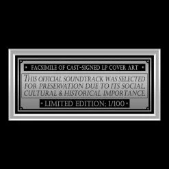 RARE-T Limited Edition Frames The Sound Of Music - Original Soundtrack LP Cover Limited Signature Edition Studio Licensed Custom Frame