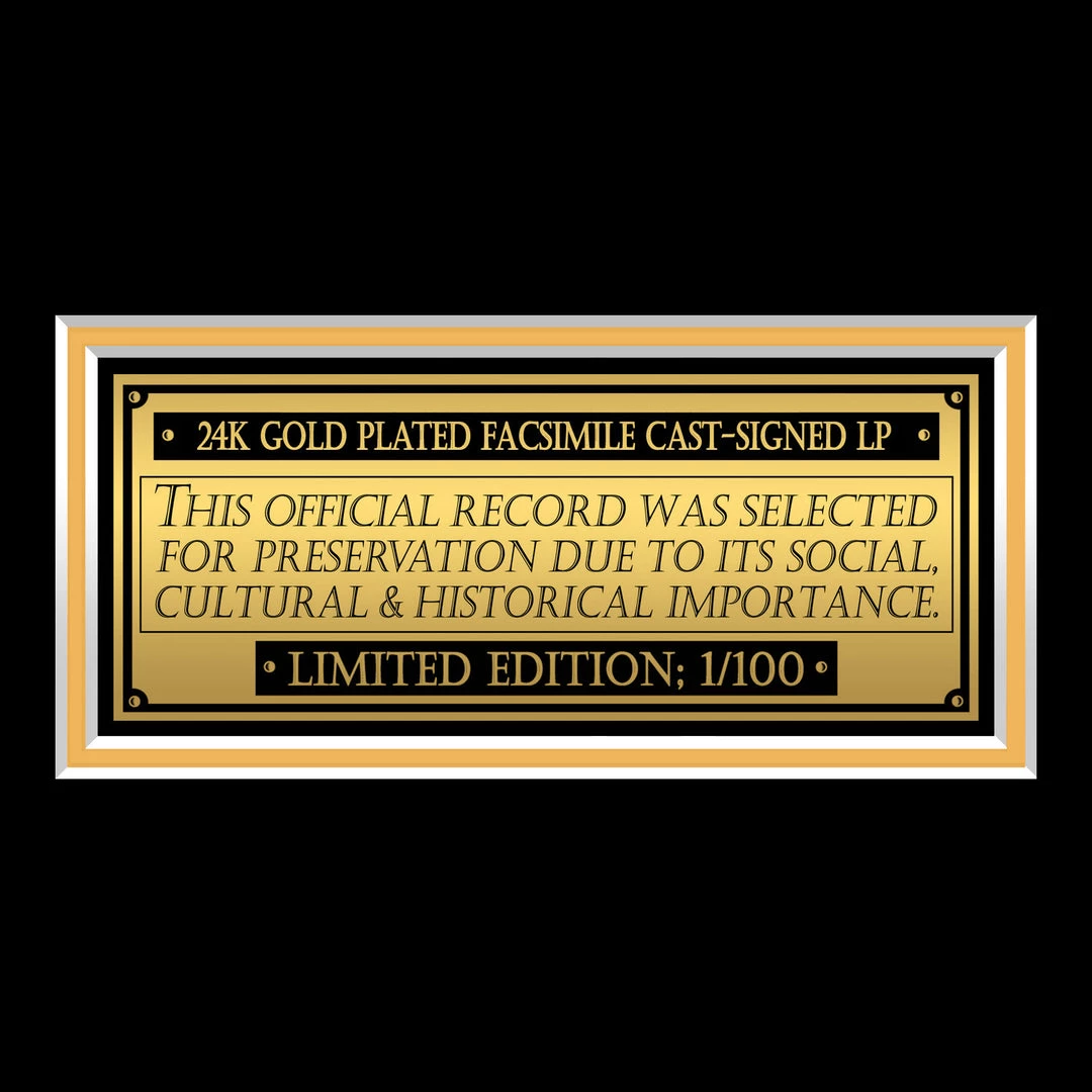 RARE-T Batman 1989 - Soundtrack Album Gold LP Limited Signature Edition Studio Licensed Custom Frame Limited Edition Frames 7 RARE-T Batman 1989 - Soundtrack Album Gold LP Limited Signature Edition Studio Licensed Custom Frame Limited Edition Frames