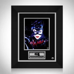RARE-T Catwoman Michelle Pfeiffer Photo Limited Signature Edition Studio Licensed Custom Frame Limited Edition Frames