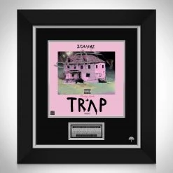 RARE-T 2 Chainz - Pretty Girls Like Trap Music LP Cover Limited Signature Edition Studio Licensed Custom Frame