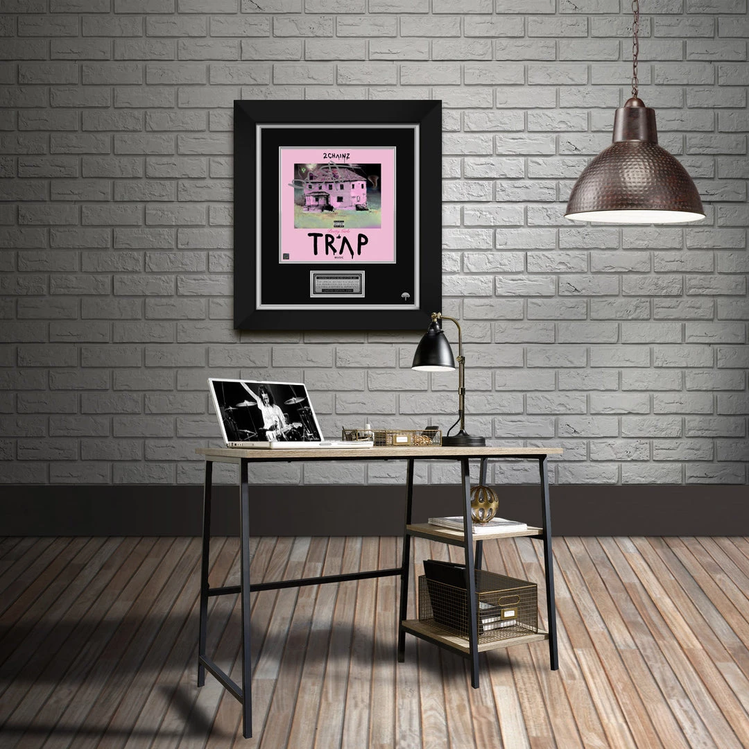RARE-T 2 Chainz - Pretty Girls Like Trap Music LP Cover Limited Signature Edition Studio Licensed Custom Frame 2 RARE-T 2 Chainz - Pretty Girls Like Trap Music LP Cover Limited Signature Edition Studio Licensed Custom Frame