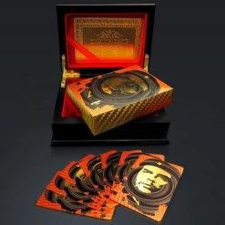 RARE-T 24K Gold Plated Playing Cards With Che Guevara Pattern