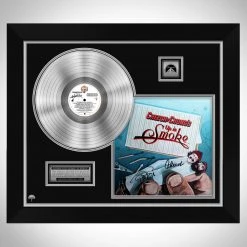 Rare-T Cheech & Chong Up In Smoke Soundtrack Limited Signature Edition Studio Licensed Platinum LP Custom Frame