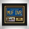 PPC Cheech & Chong Beckett Certified Hand-Signed License MUF DVR Plate By Cheech Marin & Tommy Chong Custom Frame Signed Memorabilia