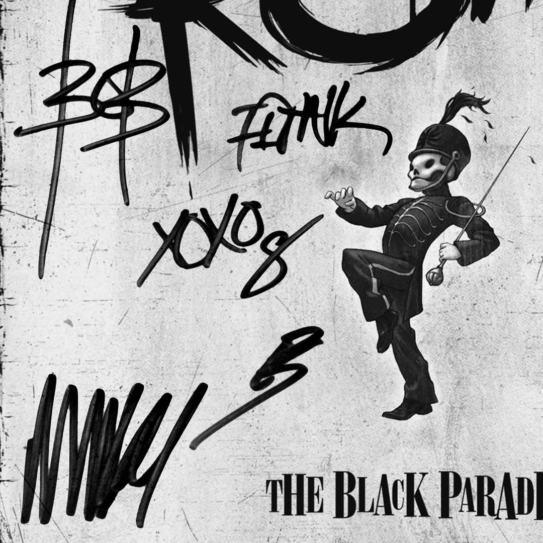 RARE-T Limited Edition Frames My Chemical Romance The Black Parade LP Cover Limited Signature Edition Studio Licensed Custom Frame 2 RARE-T Limited Edition Frames My Chemical Romance The Black Parade LP Cover Limited Signature Edition Studio Licensed Custom Frame