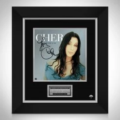 RARE-T Cher - Believe Limited Signature Edition Studio Licensed LP Cover Custom Frame