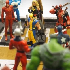 RARE-T Game Room Eagle Moss- Limited Edition Marvel Chess Game With 32 Hand-Made & Numbered Figures.